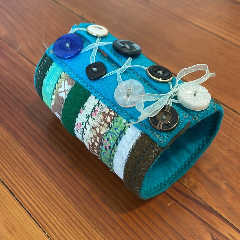 Corset Wrist Cuff - one-of-a-kind - Quality Handmade